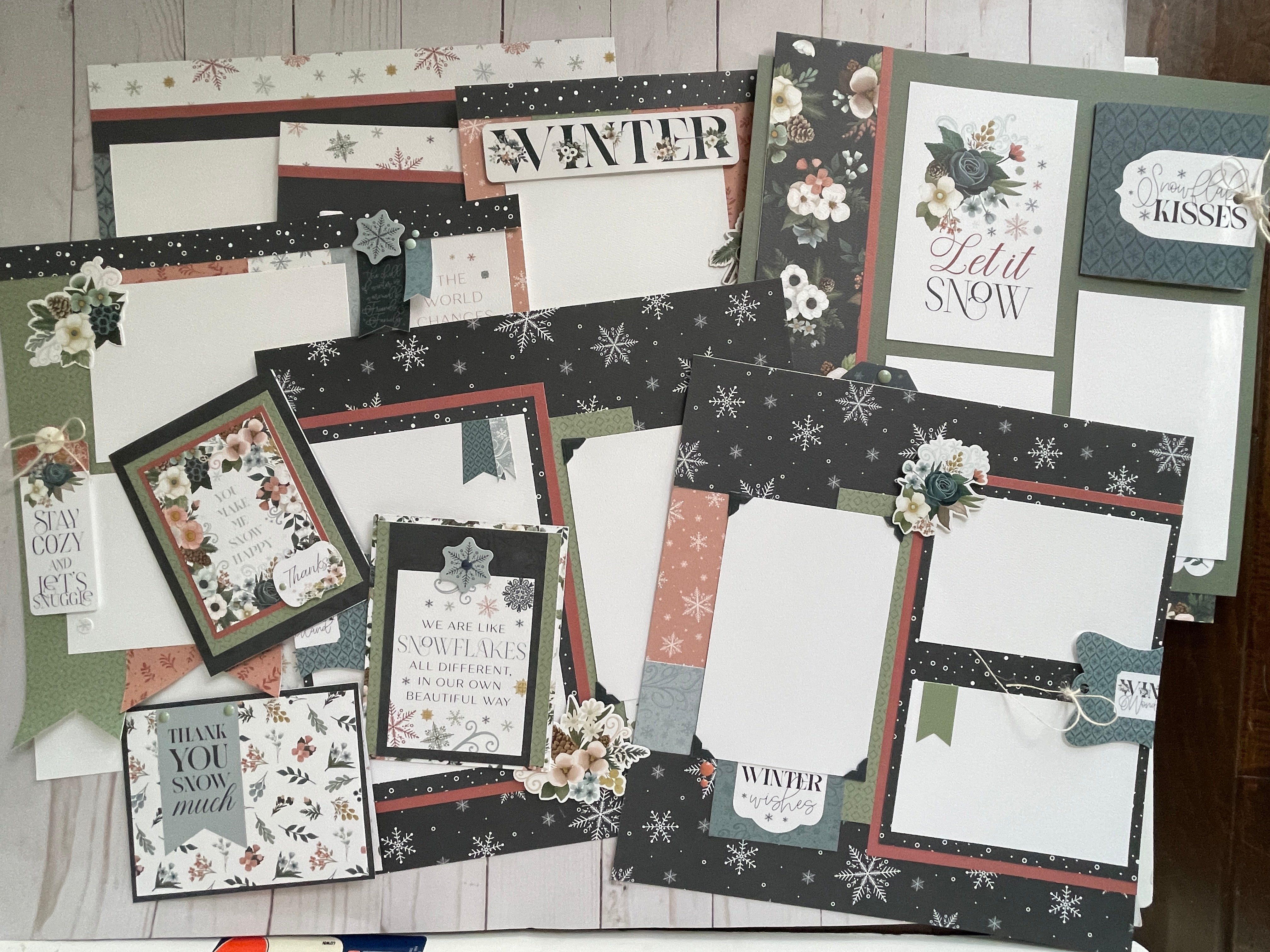 Winter Wonderland Page Kit