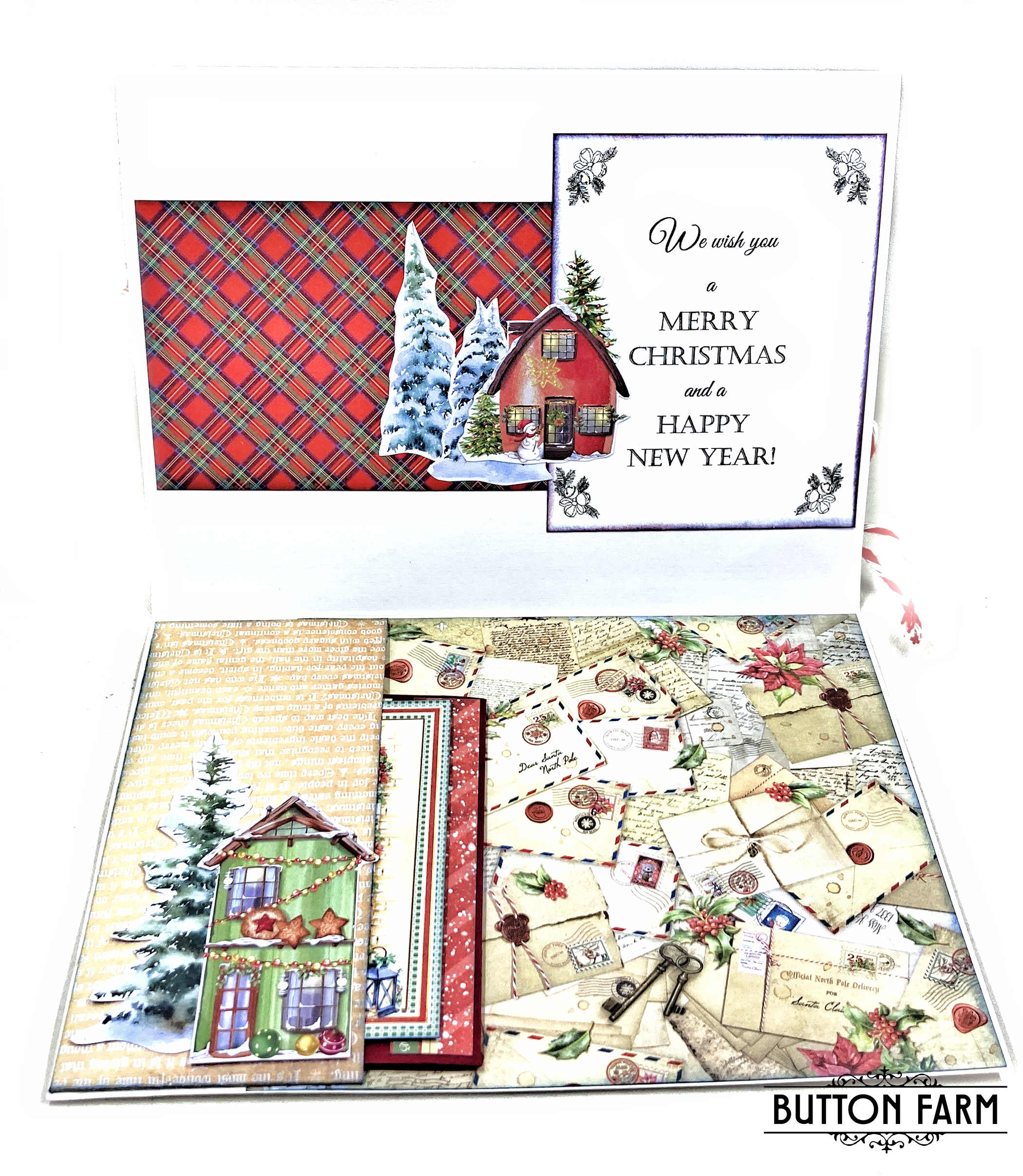 Dear Santa Card Kit by Kathy Clement