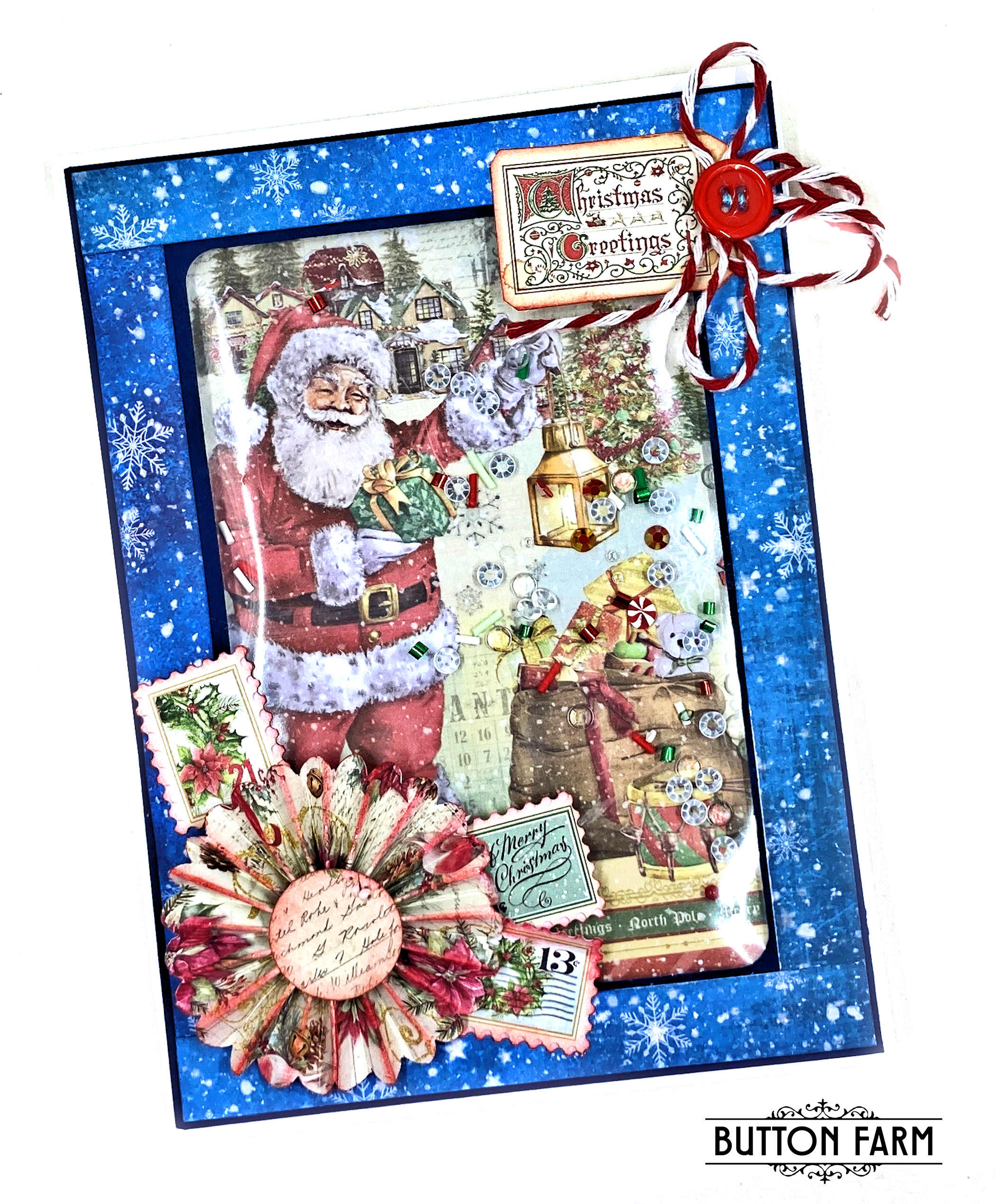 Dear Santa Card Kit by Kathy Clement