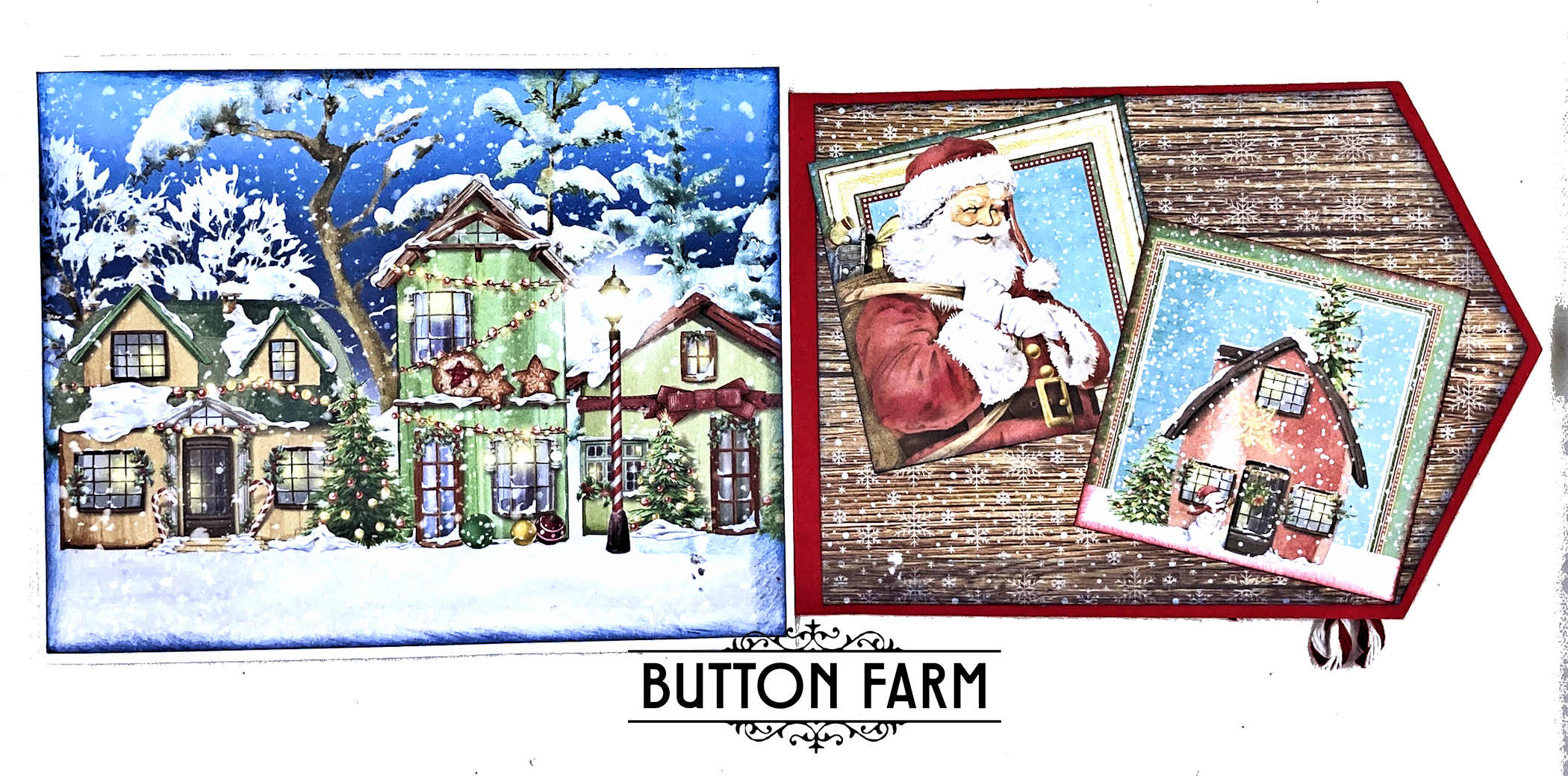 Dear Santa Card Kit by Kathy Clement