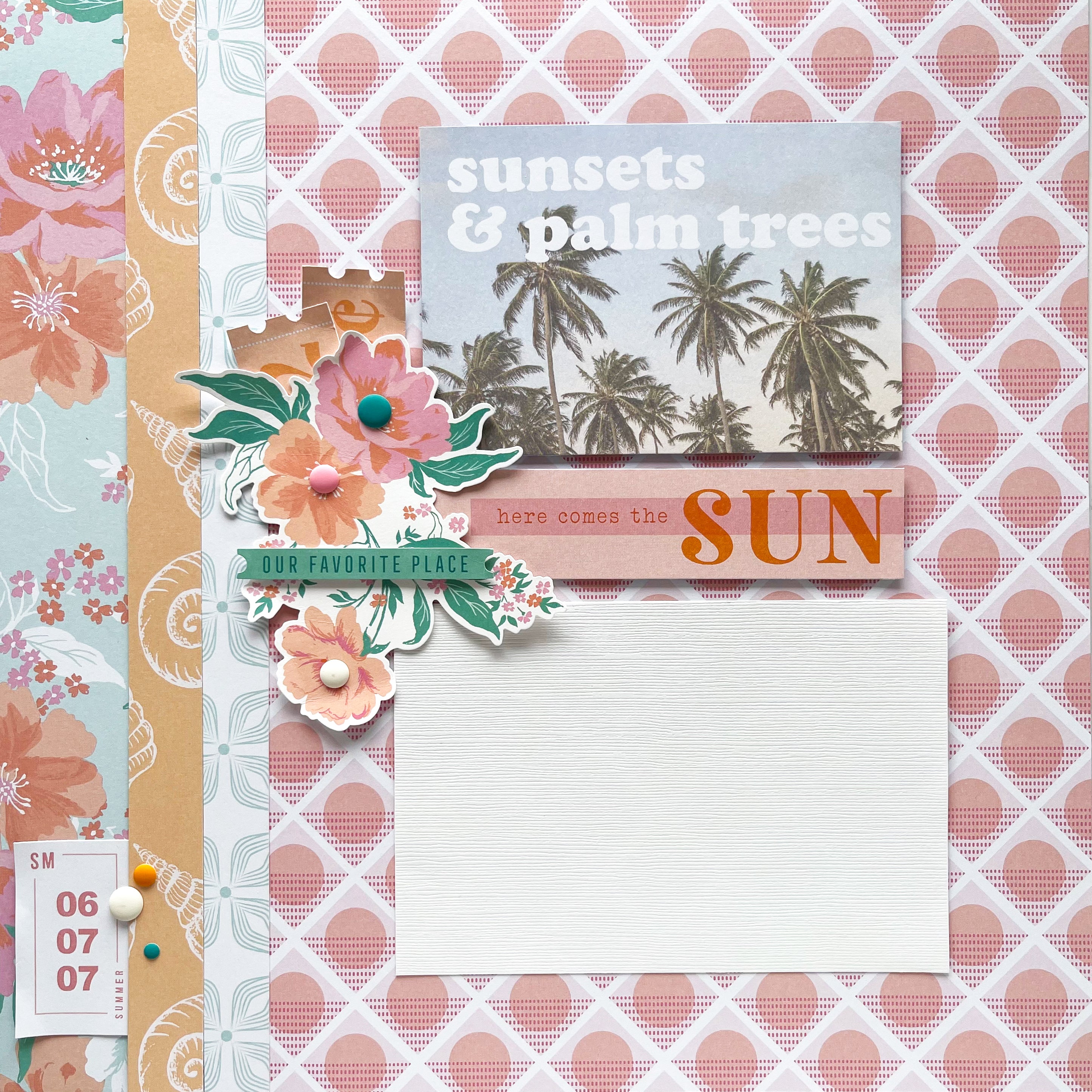 Sunshine On My Mind Page Kit