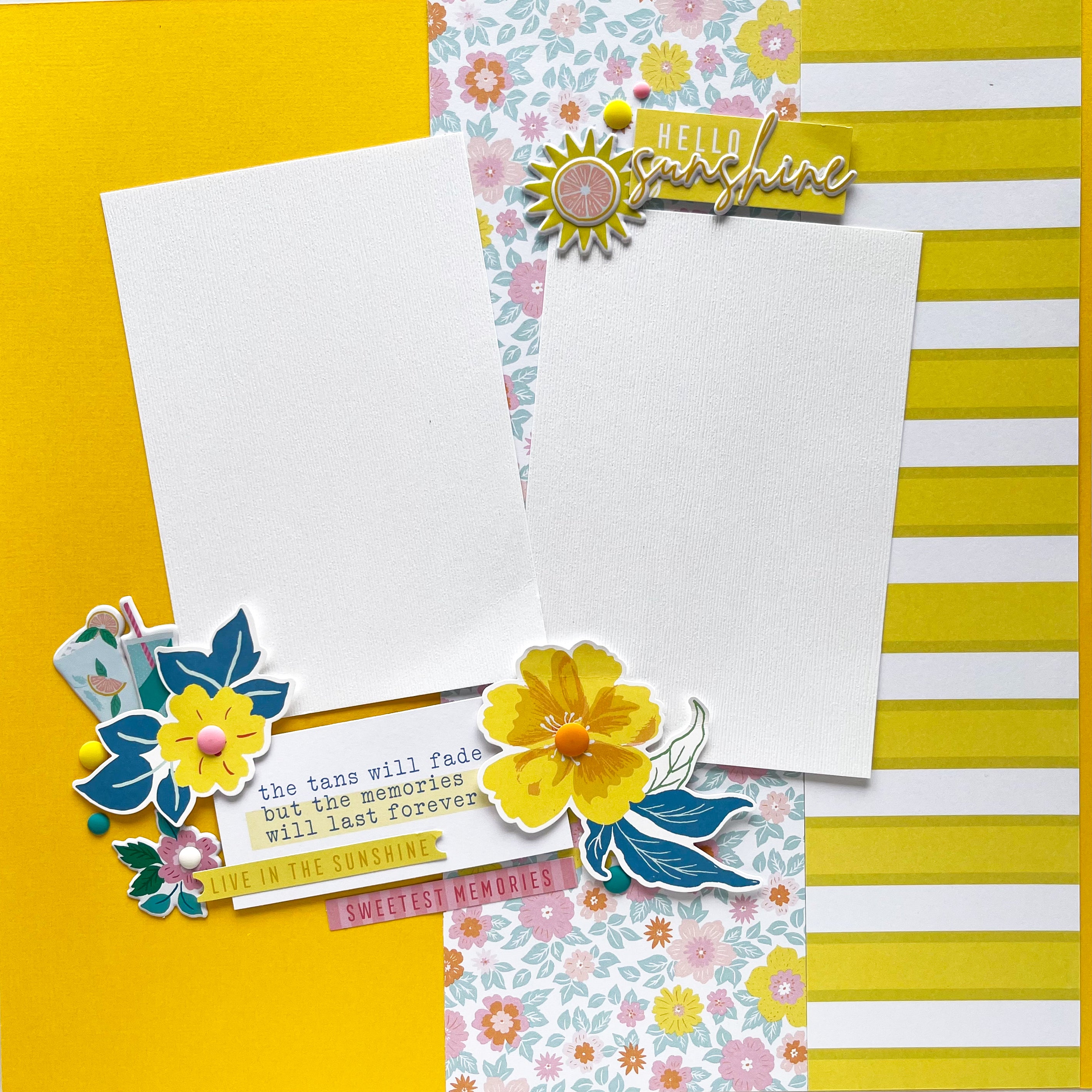 Sunshine On My Mind Page Kit