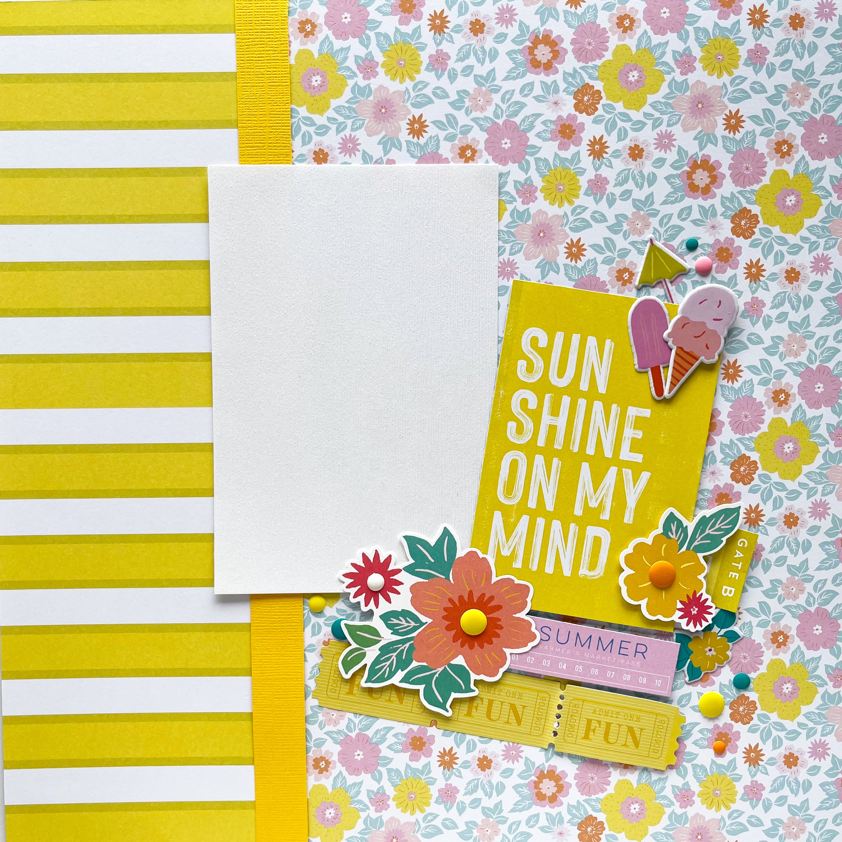 Sunshine On My Mind Page Kit