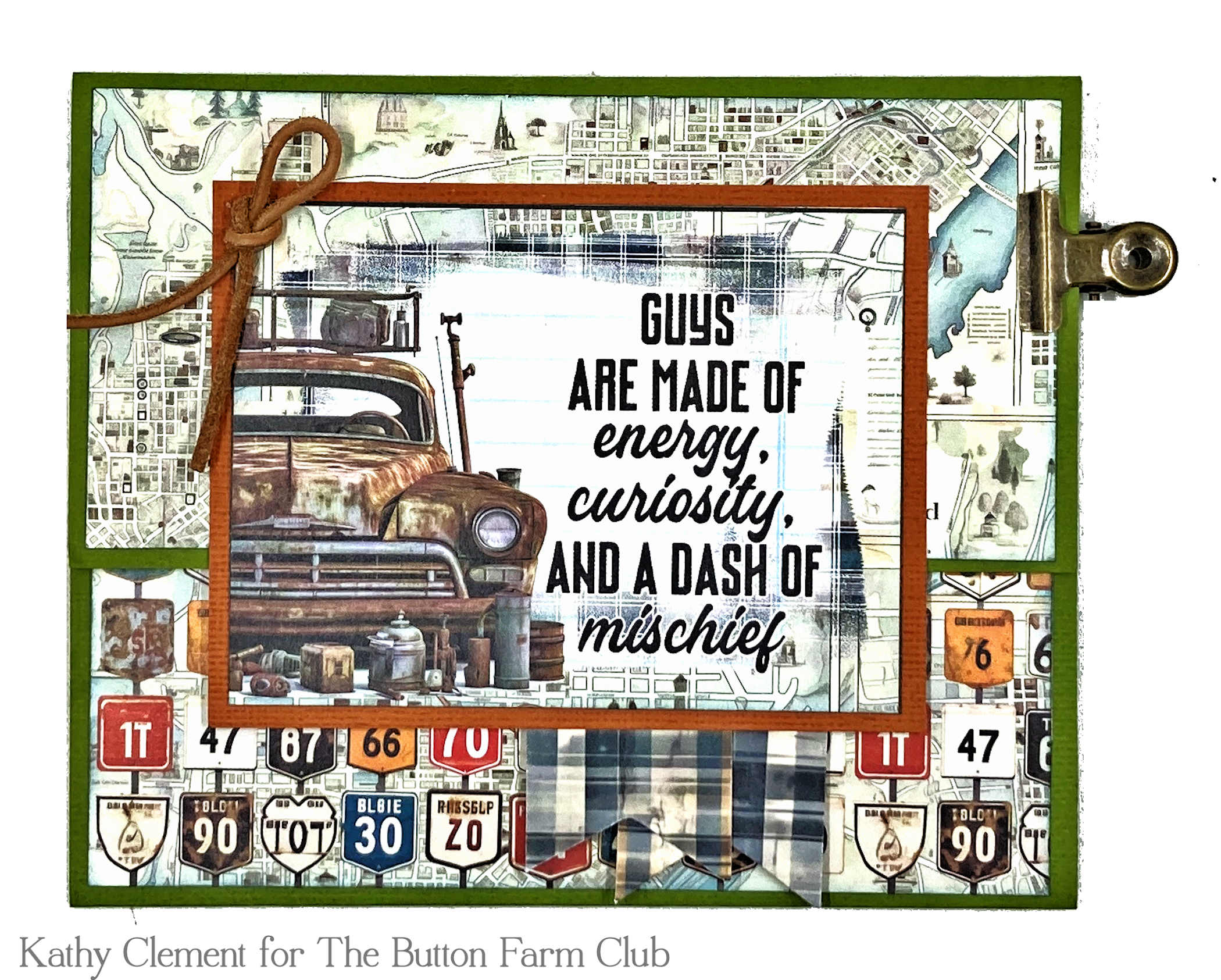 49 & Market Rust & Revs Masculine Kinetic Card Kit DIGITAL TUTORIAL ONLY