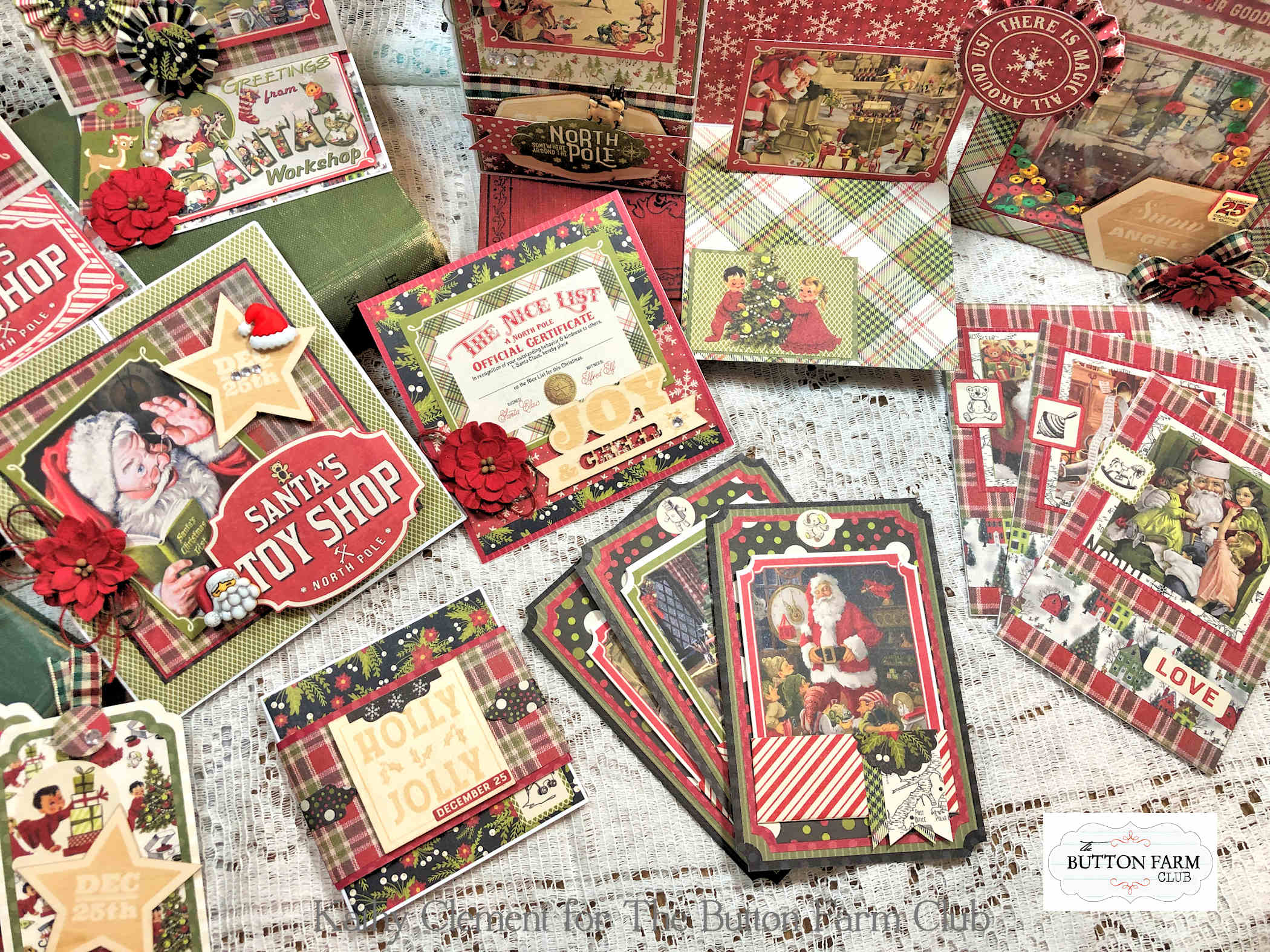 A Magical Christmas Card Kit by Kathy Clement ~ DIGITAL TUTORIAL